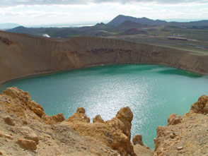 Viti Hells Crater Iceland